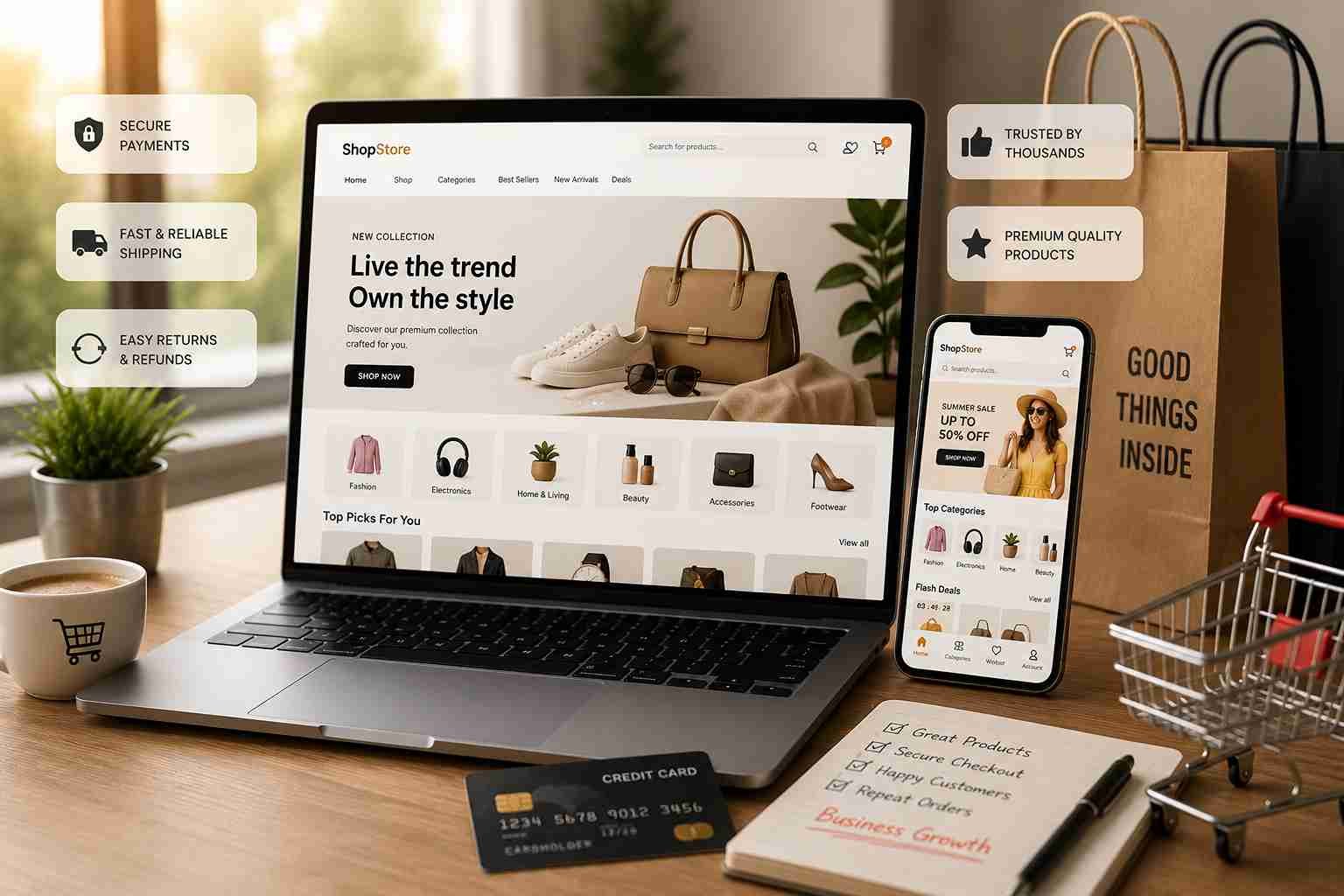 Must-Have Features for a Successful E-Commerce Website