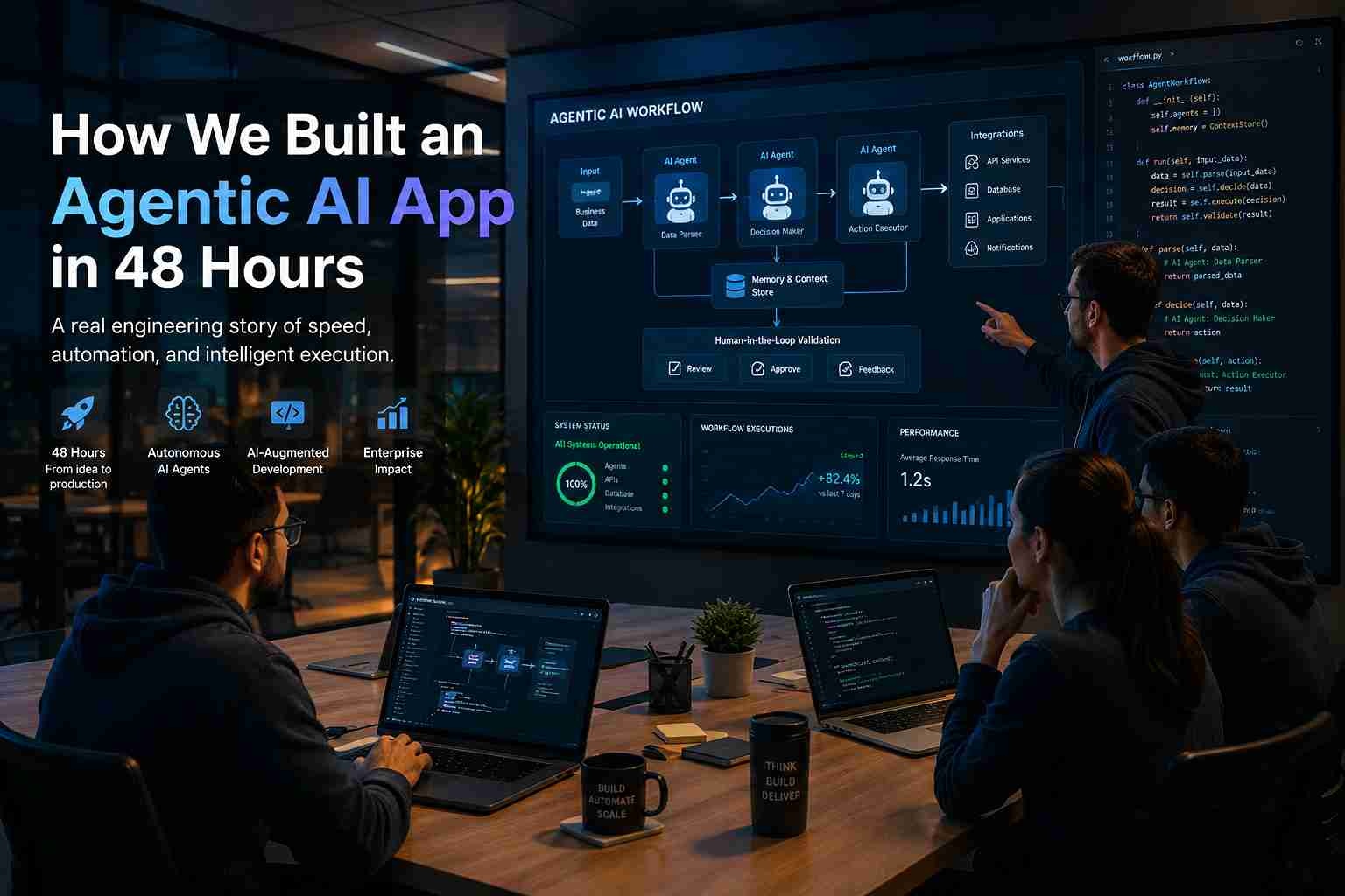 How We Built an Agentic AI App in 48 Hours