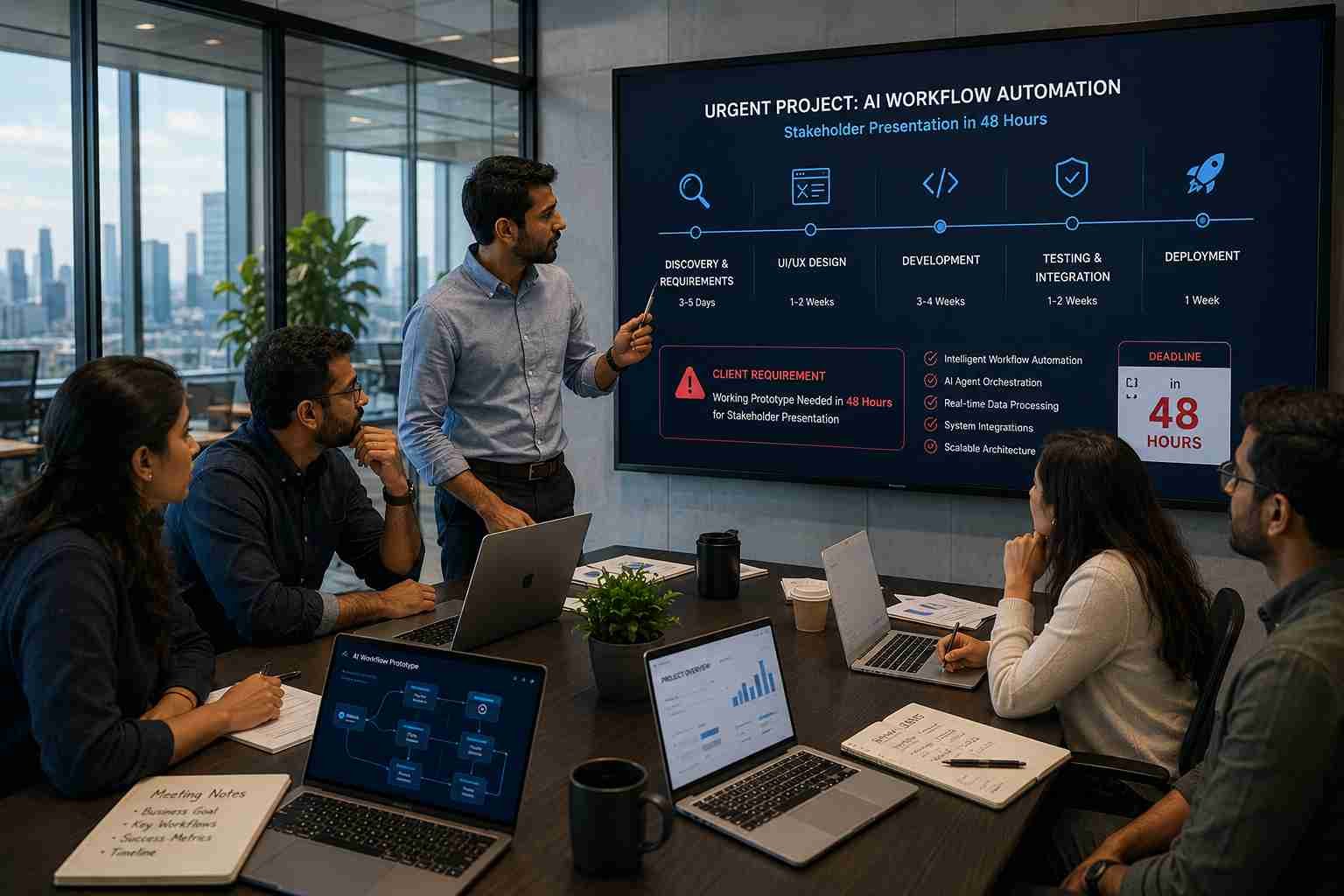 How We Built an Agentic AI App in 48 Hours